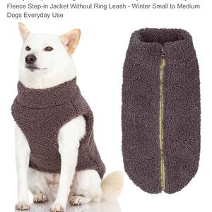 Gooby Sherpa Fleece Vest